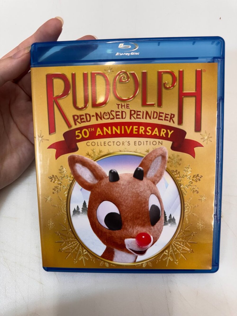 Rudolph the Red-Nosed Reindeer 50th Anniversary [Blu-ray DVD] Disc Tested - Picture 3 of 4